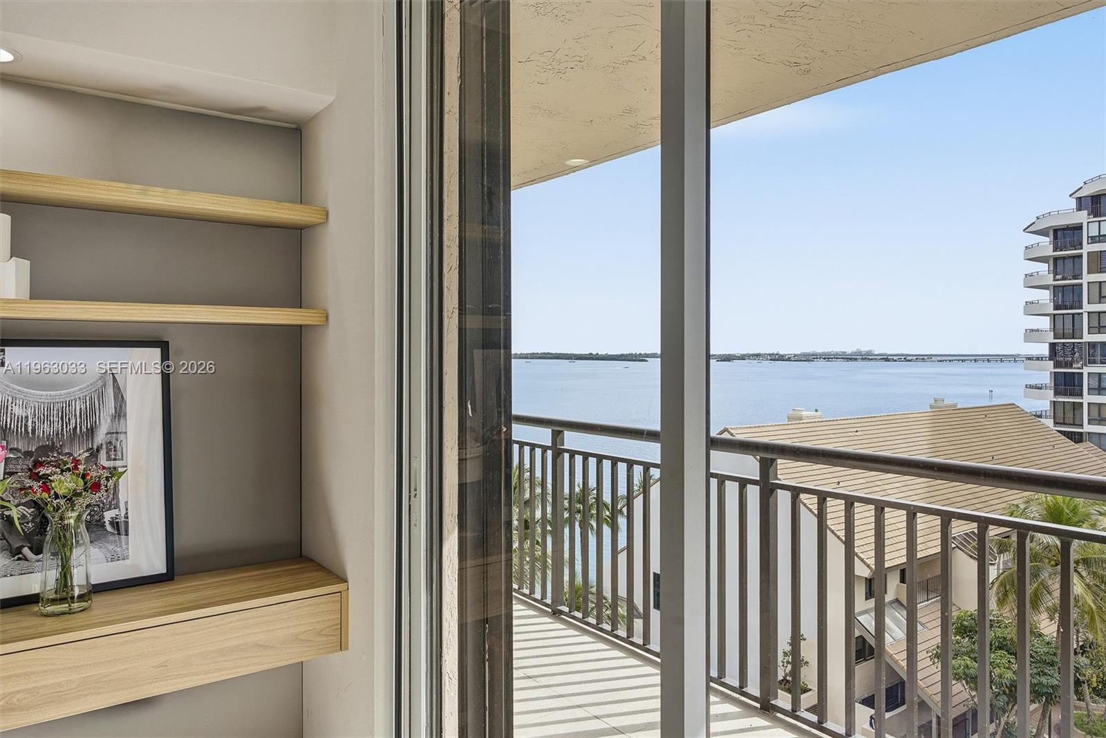 540 Brickell Key Drive, Unit 823 Miami, FL 33131 - Photo 27 of 49 View from the second bedroom!