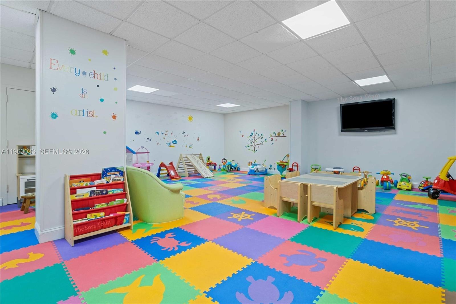 540 Brickell Key Drive, Unit 823 Miami, FL 33131 - Photo 44 of 49 Kids indoor playroom!