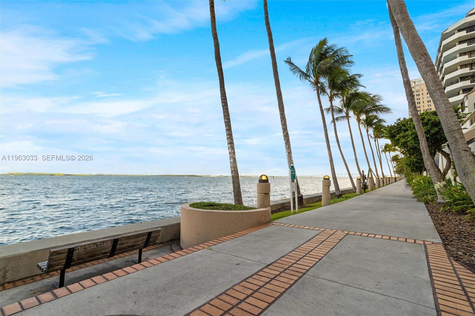 540 Brickell Key Drive, Unit 823 Miami, FL 33131 - Photo 49 of 49 Brickell Key bay walking path, one mile approx!