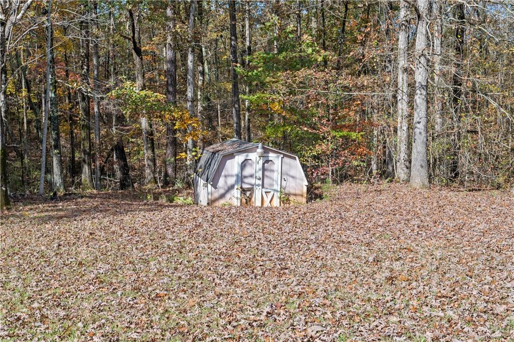 201 Nina Circle Locust Grove, GA 30248 - Photo 46 of 48 a view of a yard with large trees