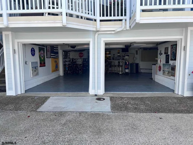 a view of a building with entryway