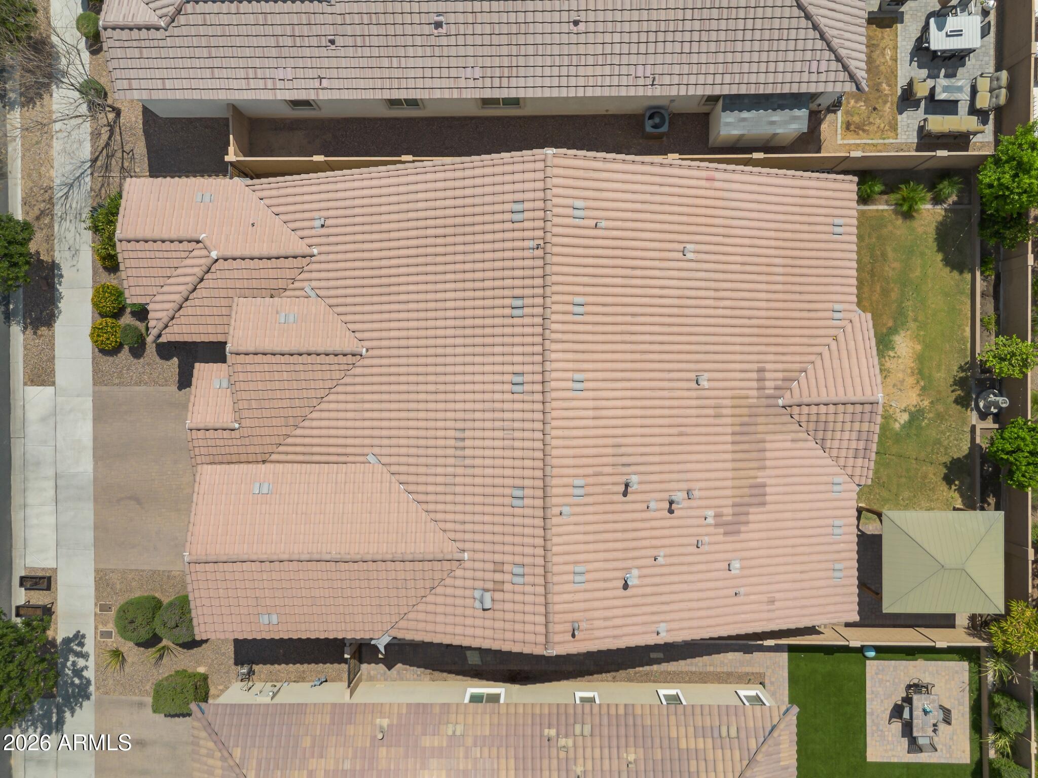 22883 East Rosa Road Queen Creek, AZ 85142 - Photo 46 of 62 Drone Overhead