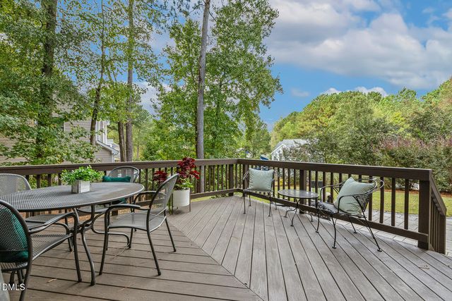 an aerial view of a house having outdoor space