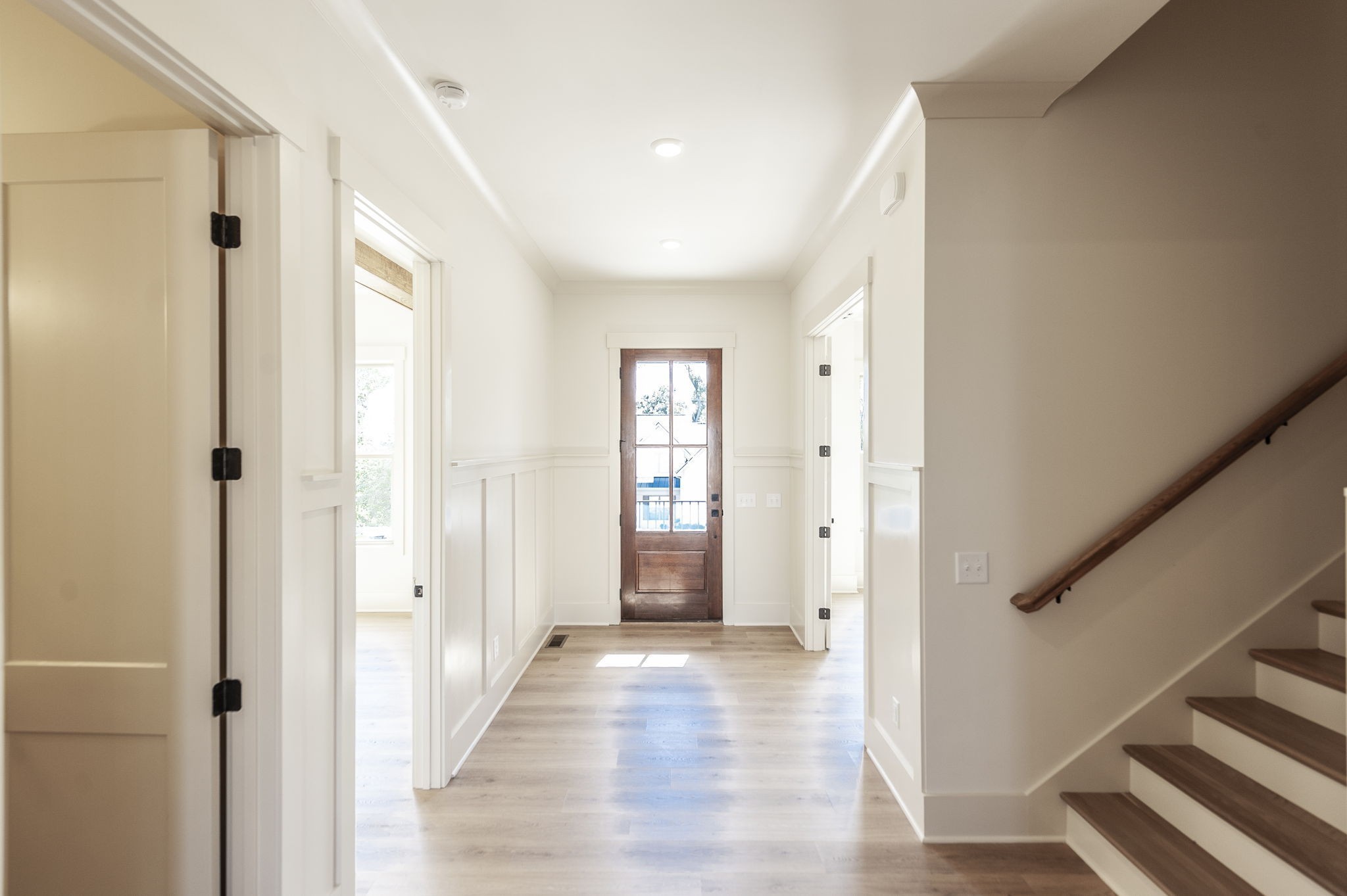 339 Raintree Drive Hendersonville, TN 37075 - Photo 27 of 53 a view of a hallway with wooden floor and staircase
