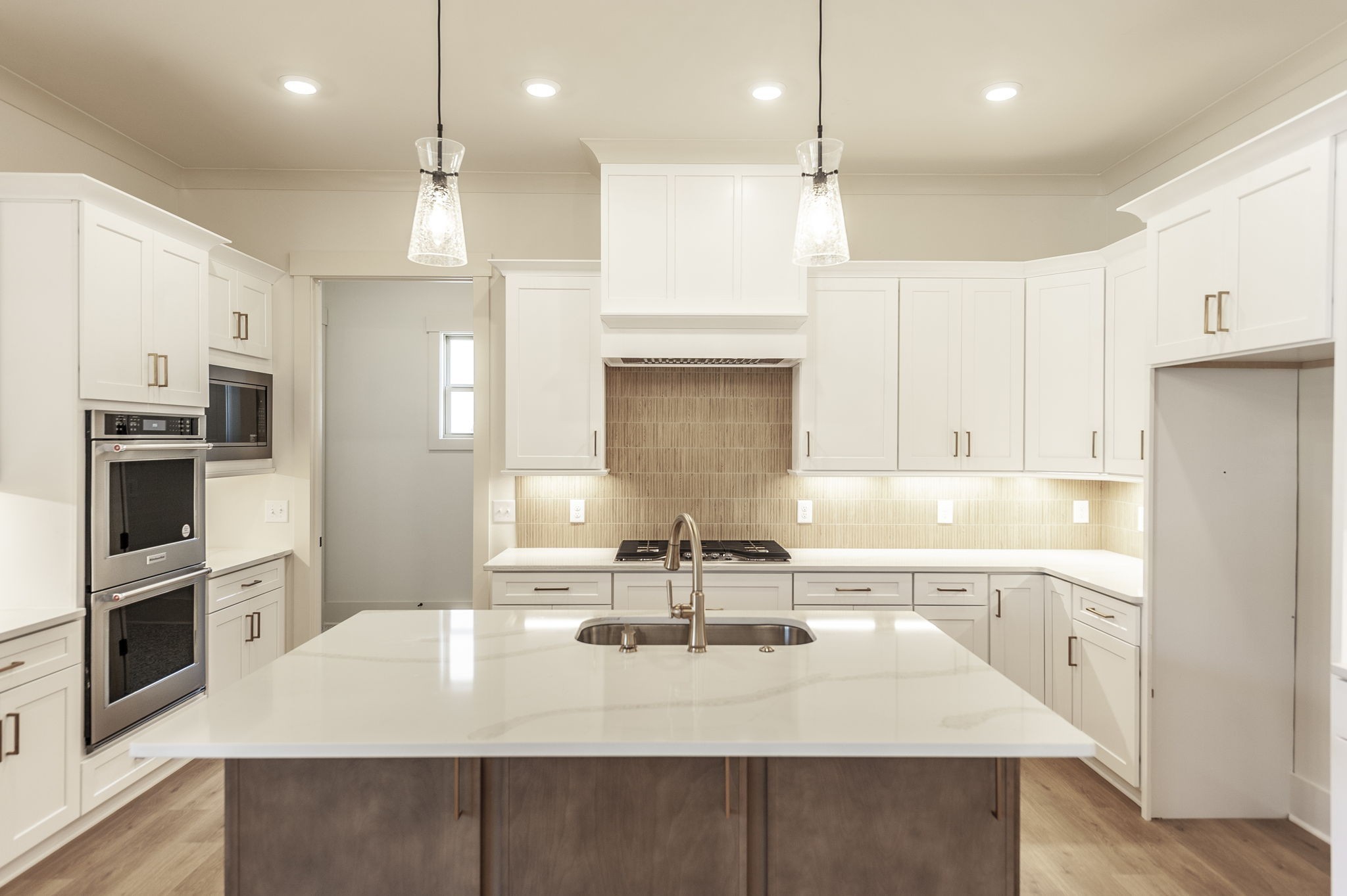 339 Raintree Drive Hendersonville, TN 37075 - Photo 38 of 53 a kitchen with kitchen island a sink stainless steel appliances and cabinets