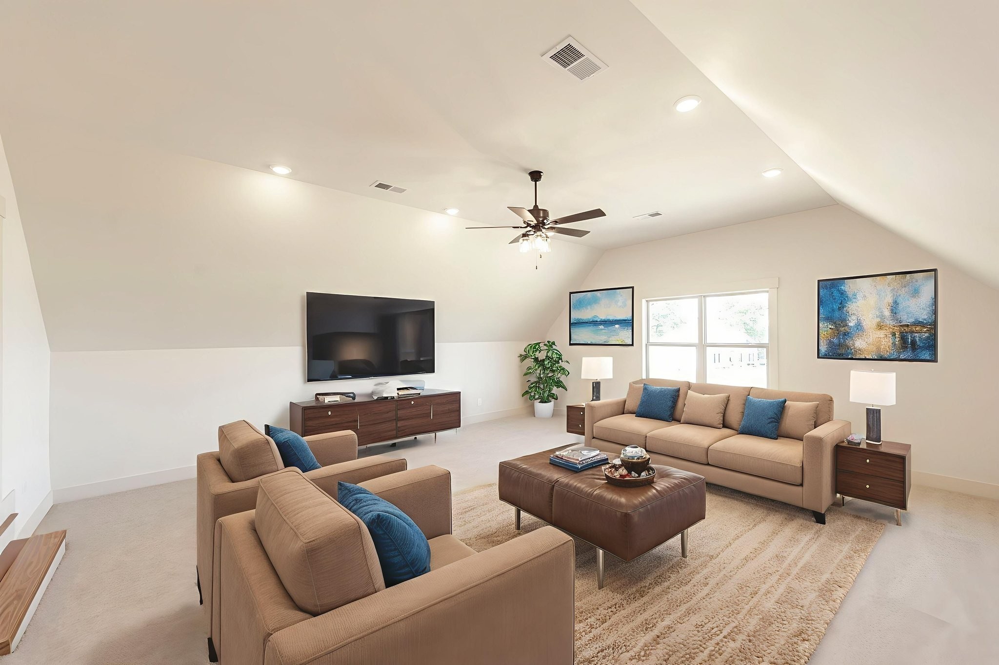 339 Raintree Drive Hendersonville, TN 37075 - Photo 47 of 53 a living room with furniture and a flat screen tv