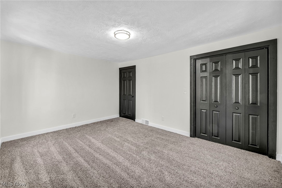 7339 River Road Olmsted Falls, OH 44138 - Photo 34 of 45 Spacious room featuring neutral carpeting, white walls, and dark paneled doors
