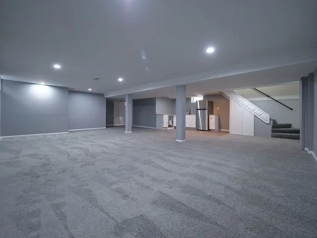 a view of empty room