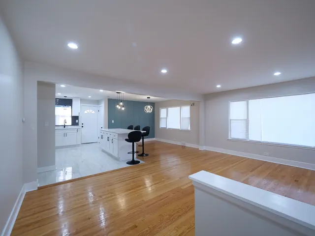 a view of a living room and a couch
