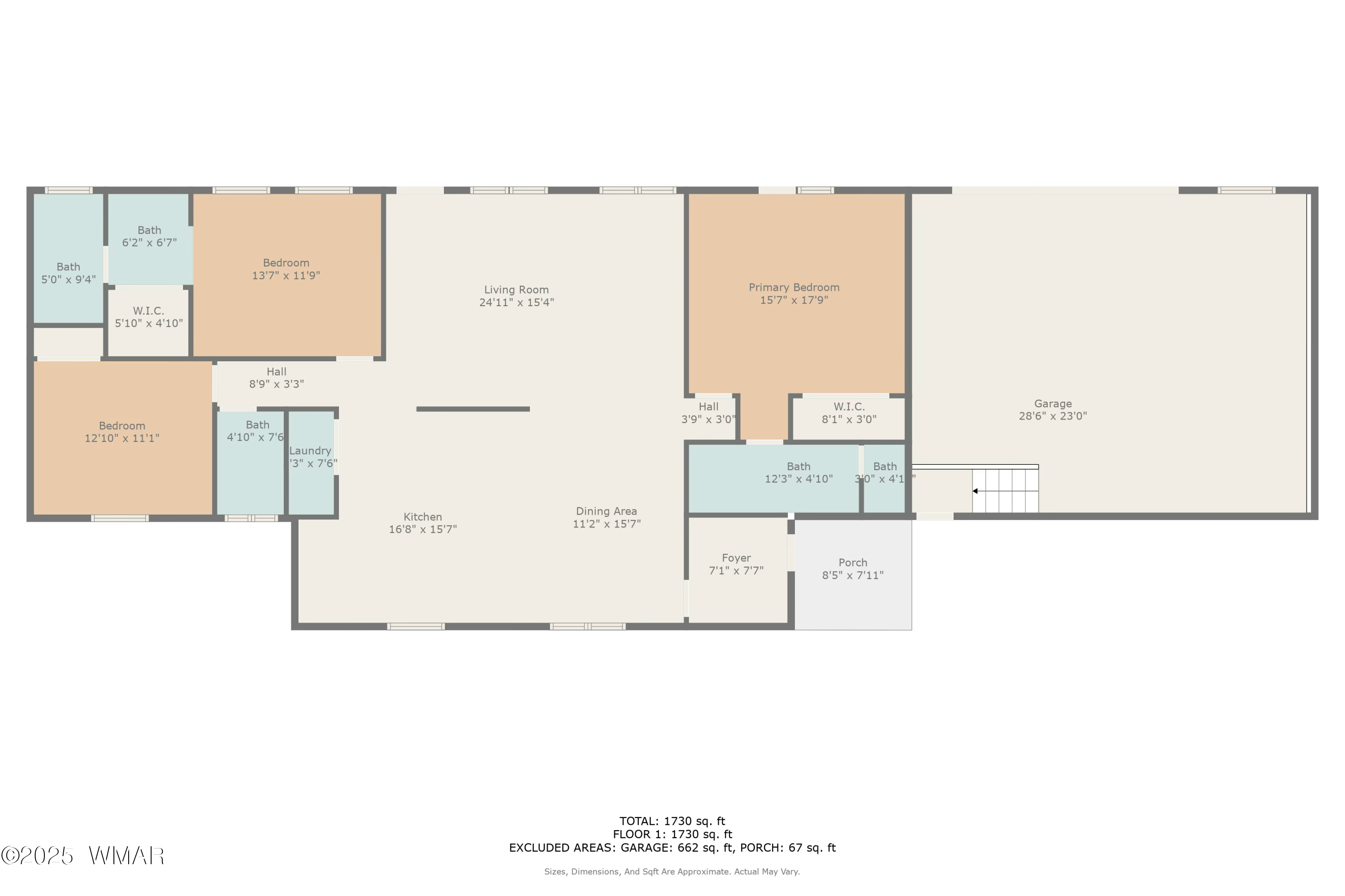 2938 Lodgepole Road Overgaard, AZ 85933 - Photo 43 of 43 a picture of a floor plan