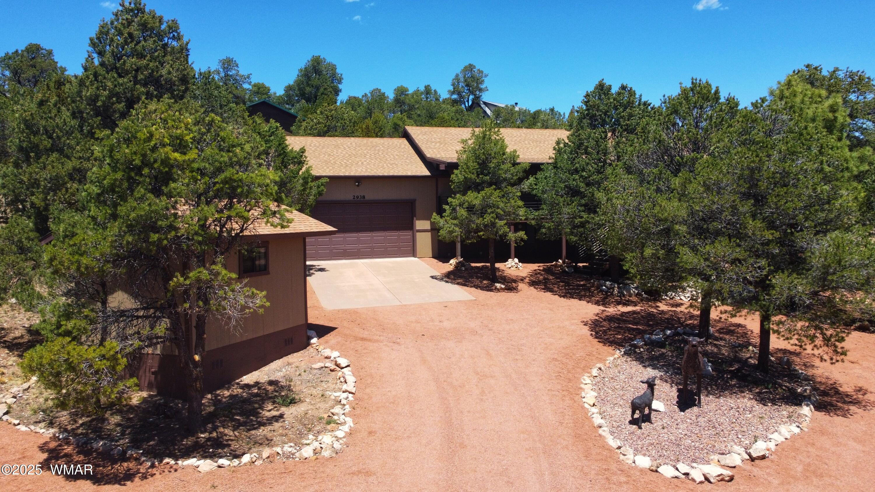 2938 Lodgepole Road Overgaard, AZ 85933 - Photo 1 of 43 a view of a backyard
