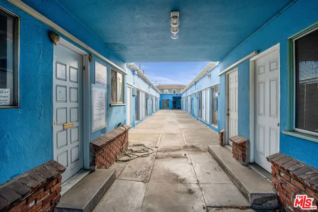 a view of a car garage