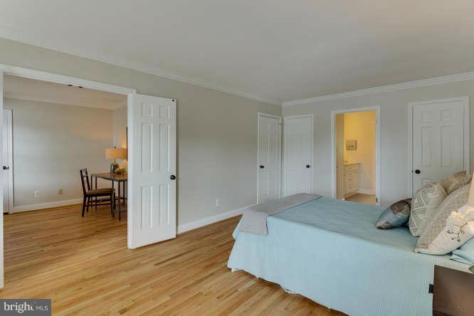 715 Marshall Road Southwest Vienna, VA 22180 - Photo 13 of 29 Master Bedroom w Attached Sitting Room