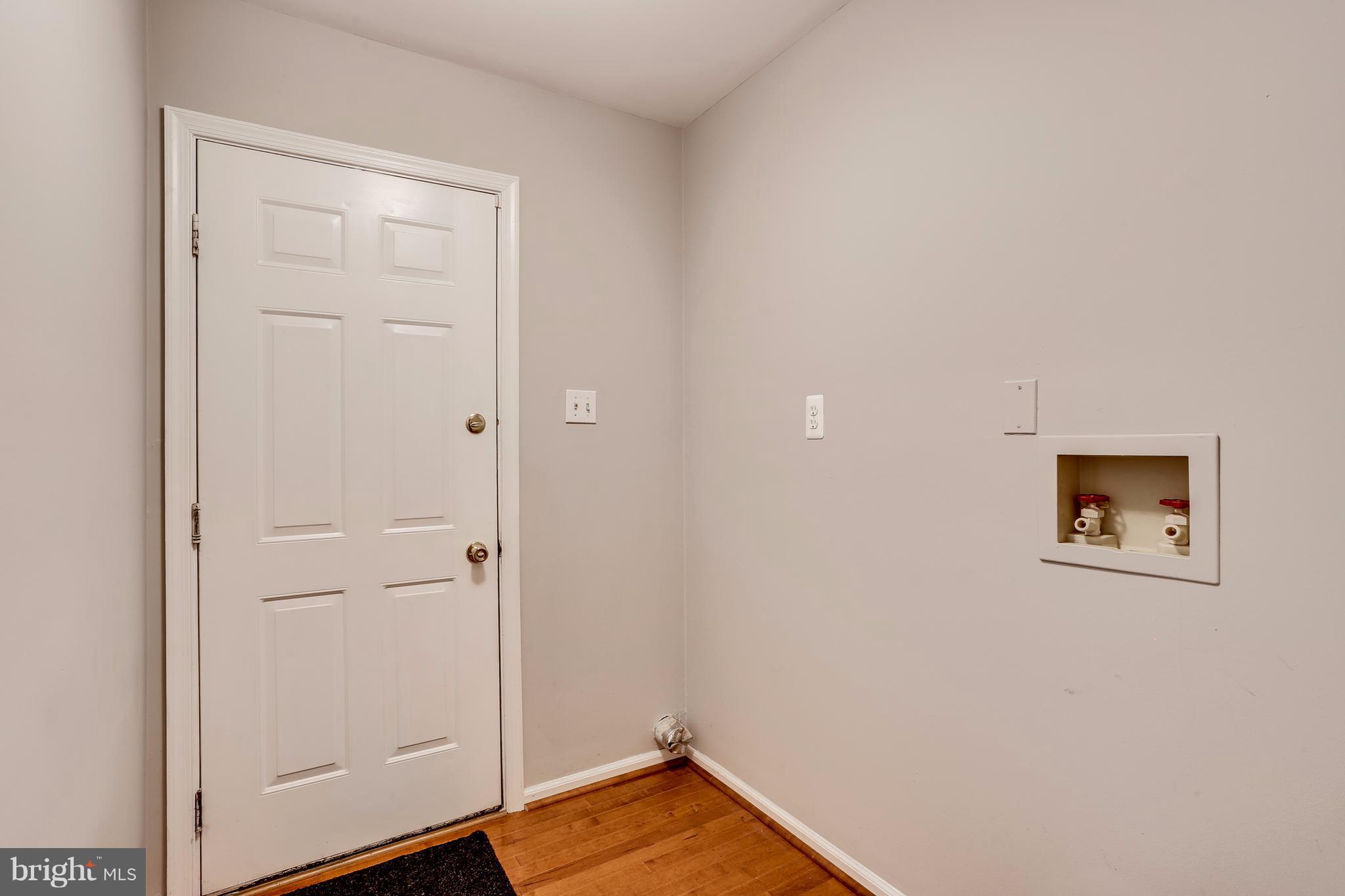 8241 Rippling Branch Road Laurel, MD 20723 - Photo 15 of 30 1st Flr Laundry Hookup (Another in Lower Level!)