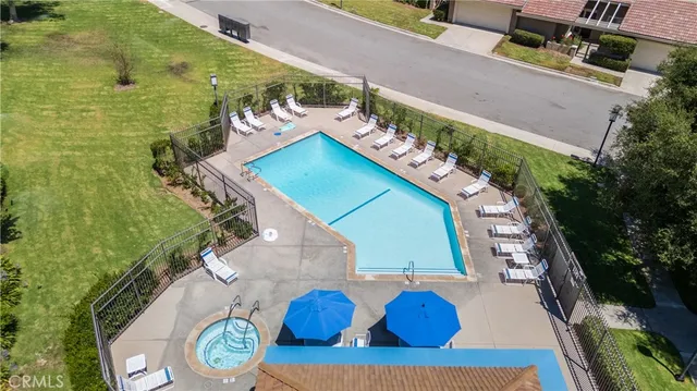 a house view with a outdoor space