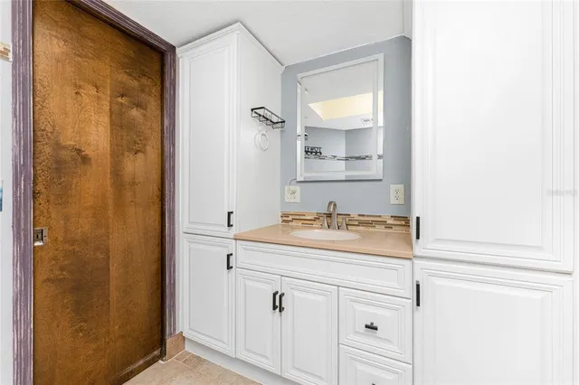 a view of a backyard with a garden