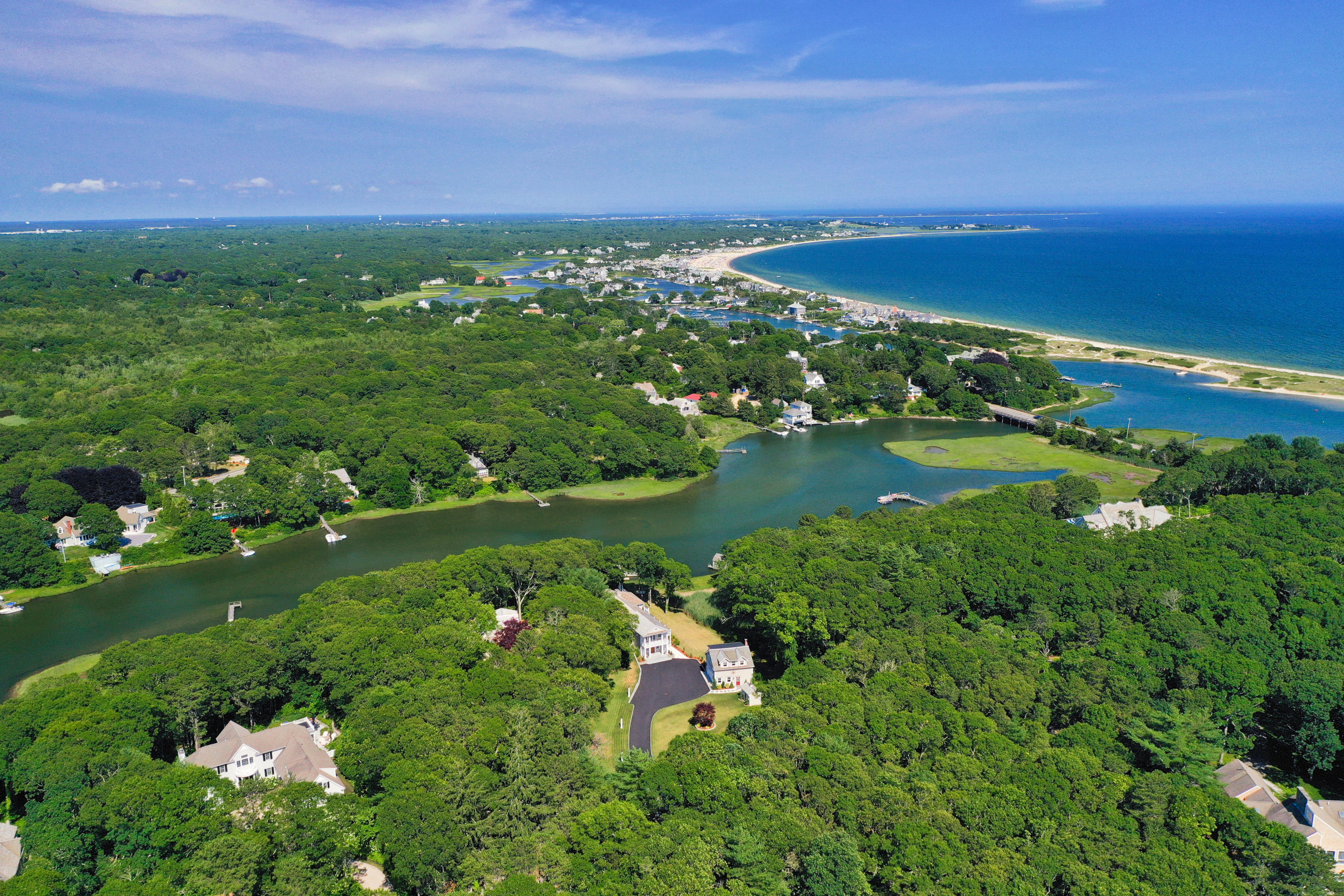 94 Starboard Lane Osterville, MA 02655 - Photo 47 of 47 a view of a city with ocean view