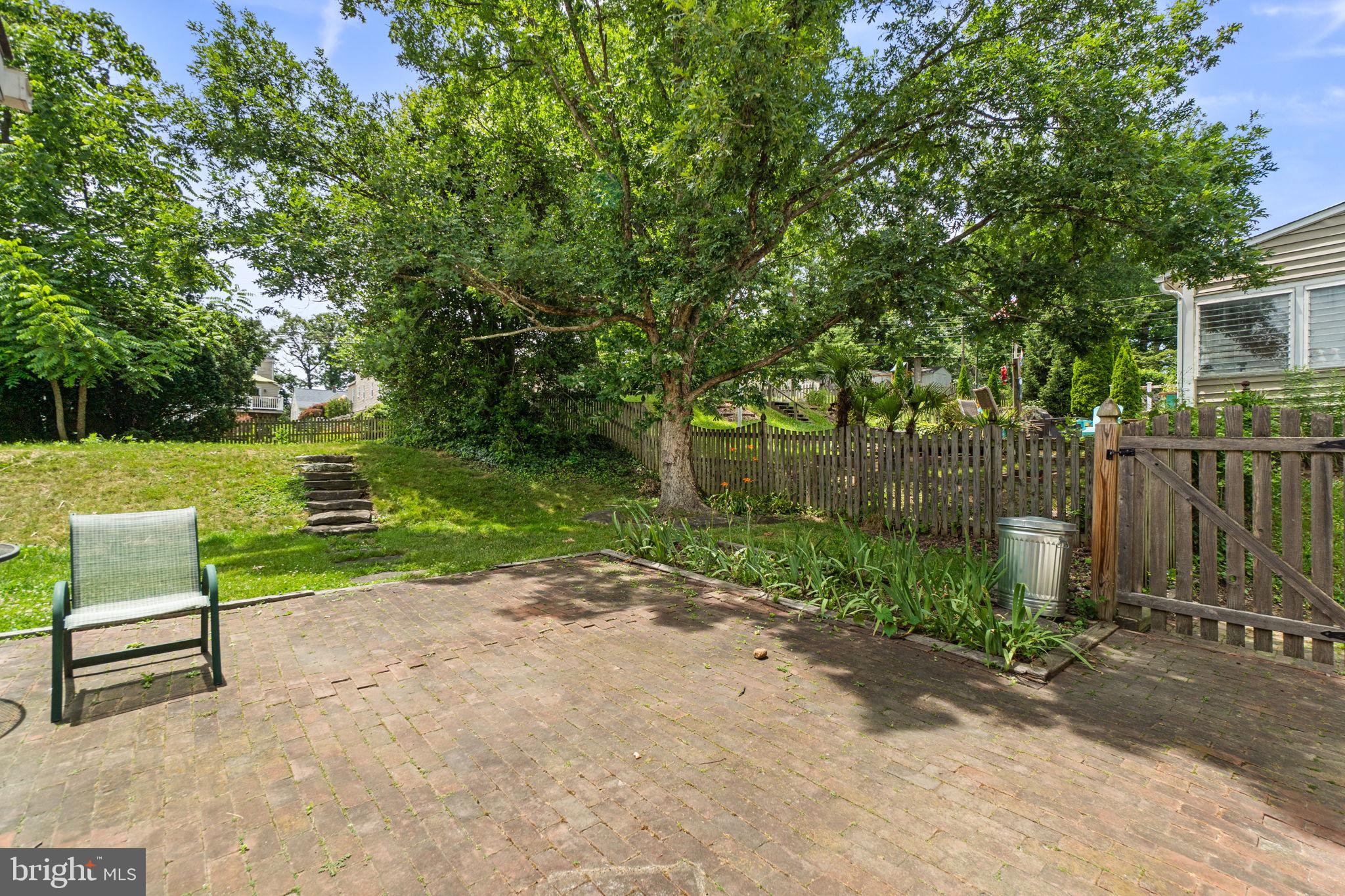 107 Oakway Road Lutherville-Timonium, MD 21093 - Photo 45 of 52 Patio overlooking the expansive backyard