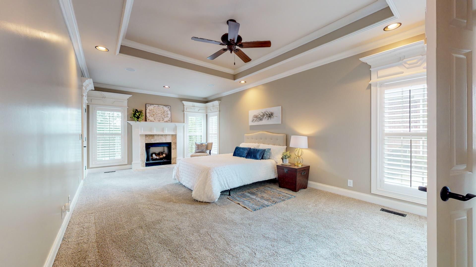 5337 Sherrington Road Murfreesboro, TN 37128 - Photo 12 of 30 Massive master suite on the main level with fireplace!