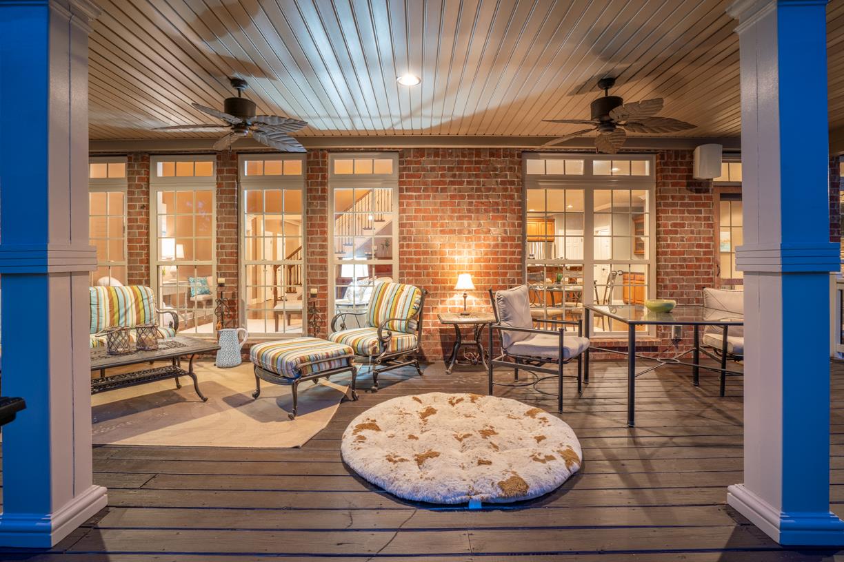 5337 Sherrington Road Murfreesboro, TN 37128 - Photo 24 of 30 Extended living area on expansive deck with ceiling fan.