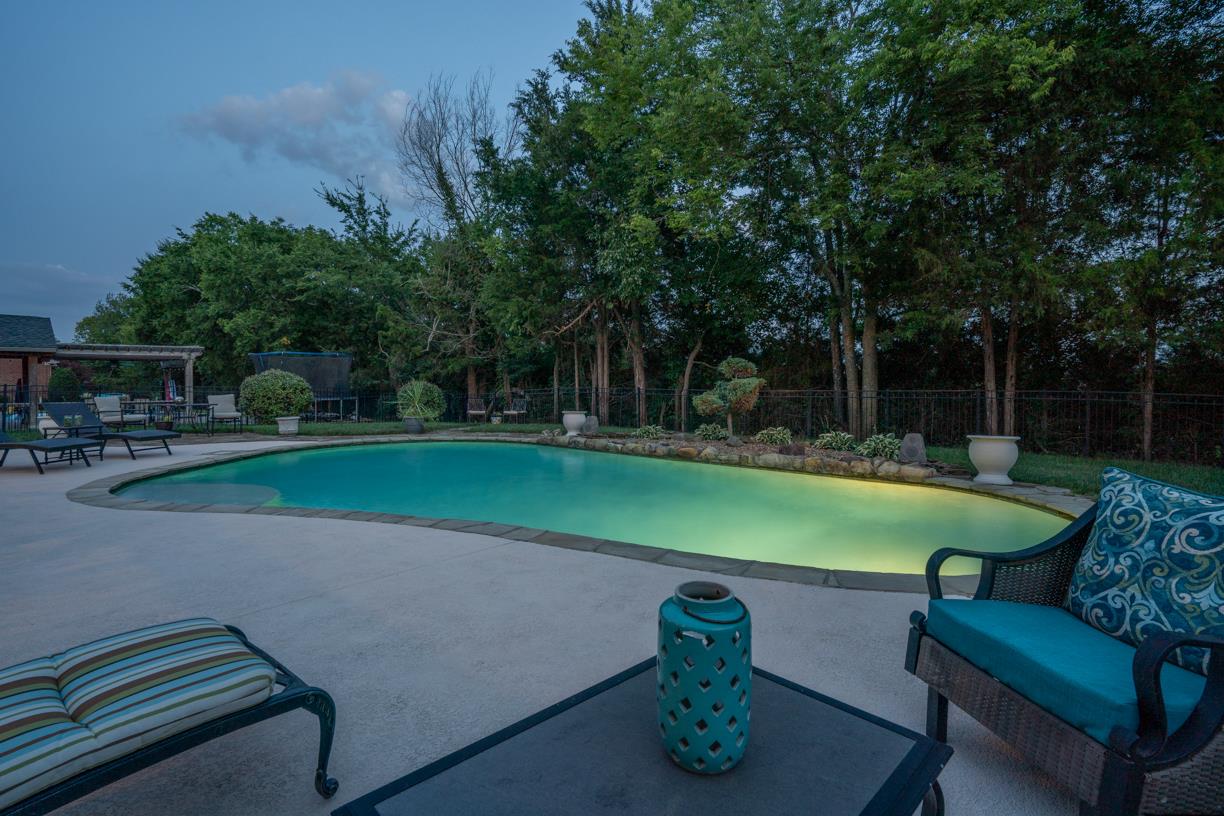 5337 Sherrington Road Murfreesboro, TN 37128 - Photo 26 of 30 Lit pool at twilight.