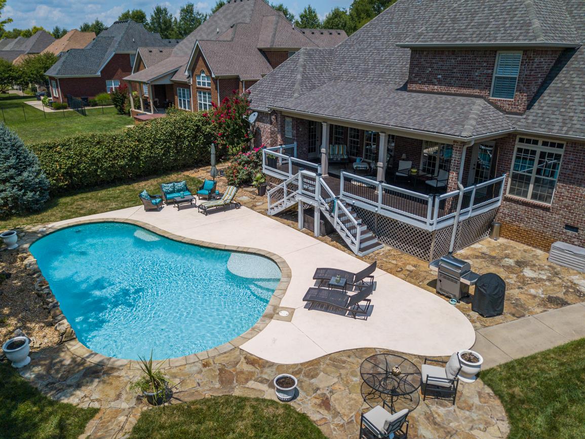 5337 Sherrington Road Murfreesboro, TN 37128 - Photo 28 of 30 Additional entertaining space along the pool deck