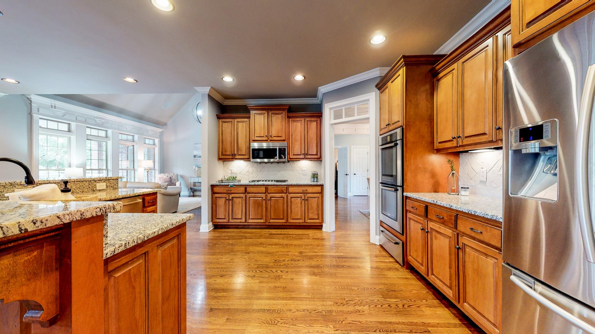 5337 Sherrington Road Murfreesboro, TN 37128 - Photo 8 of 30 Huge kitchen with custom cabinets and lots of counter space.