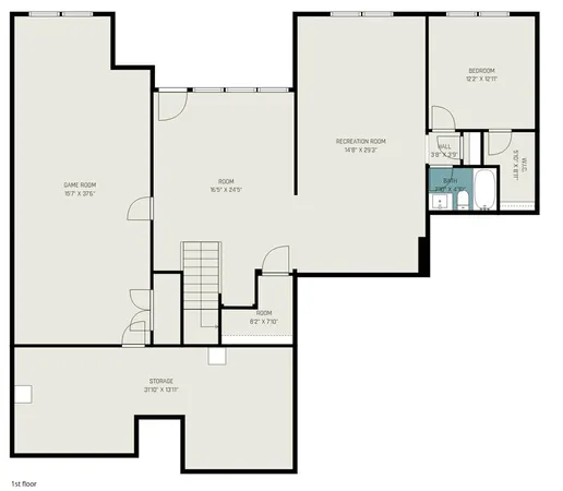 a picture of floor plan