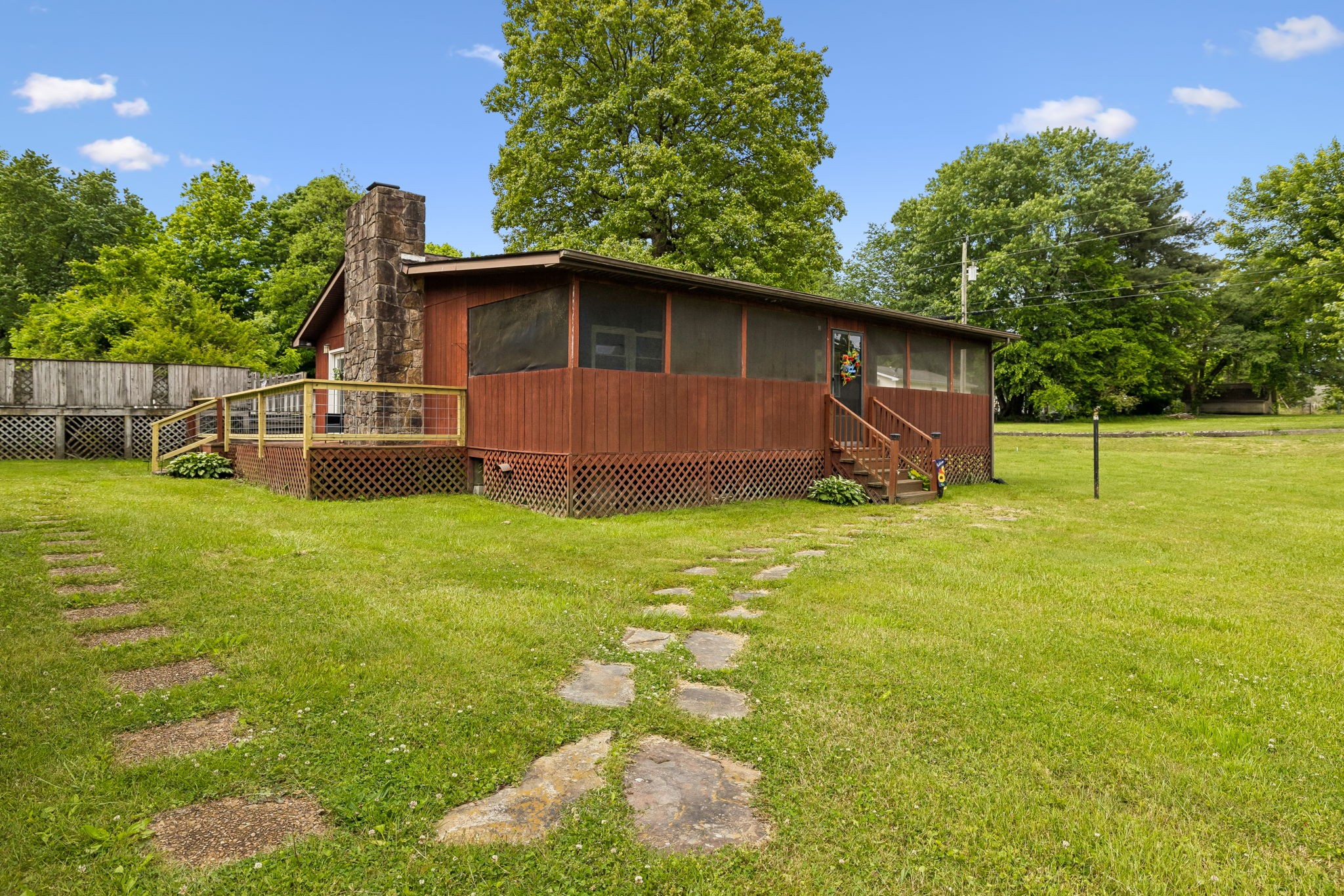 115 1st Street Monteagle, TN 37356 - Photo 3 of 22 a backyard of a house with lots of green space