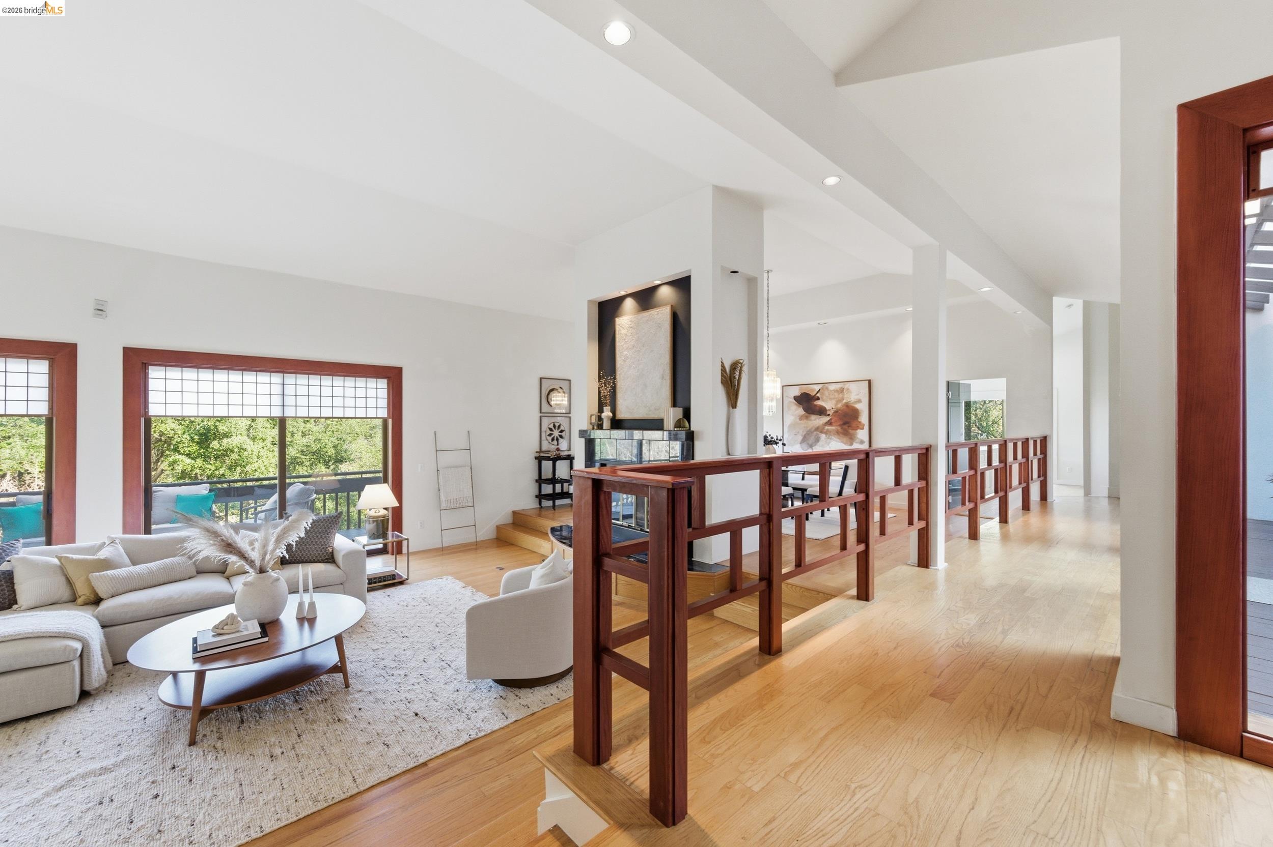 271 Monte Vista Ridge Road Orinda, CA 94563 - Photo 12 of 59 a living room with furniture and a large window