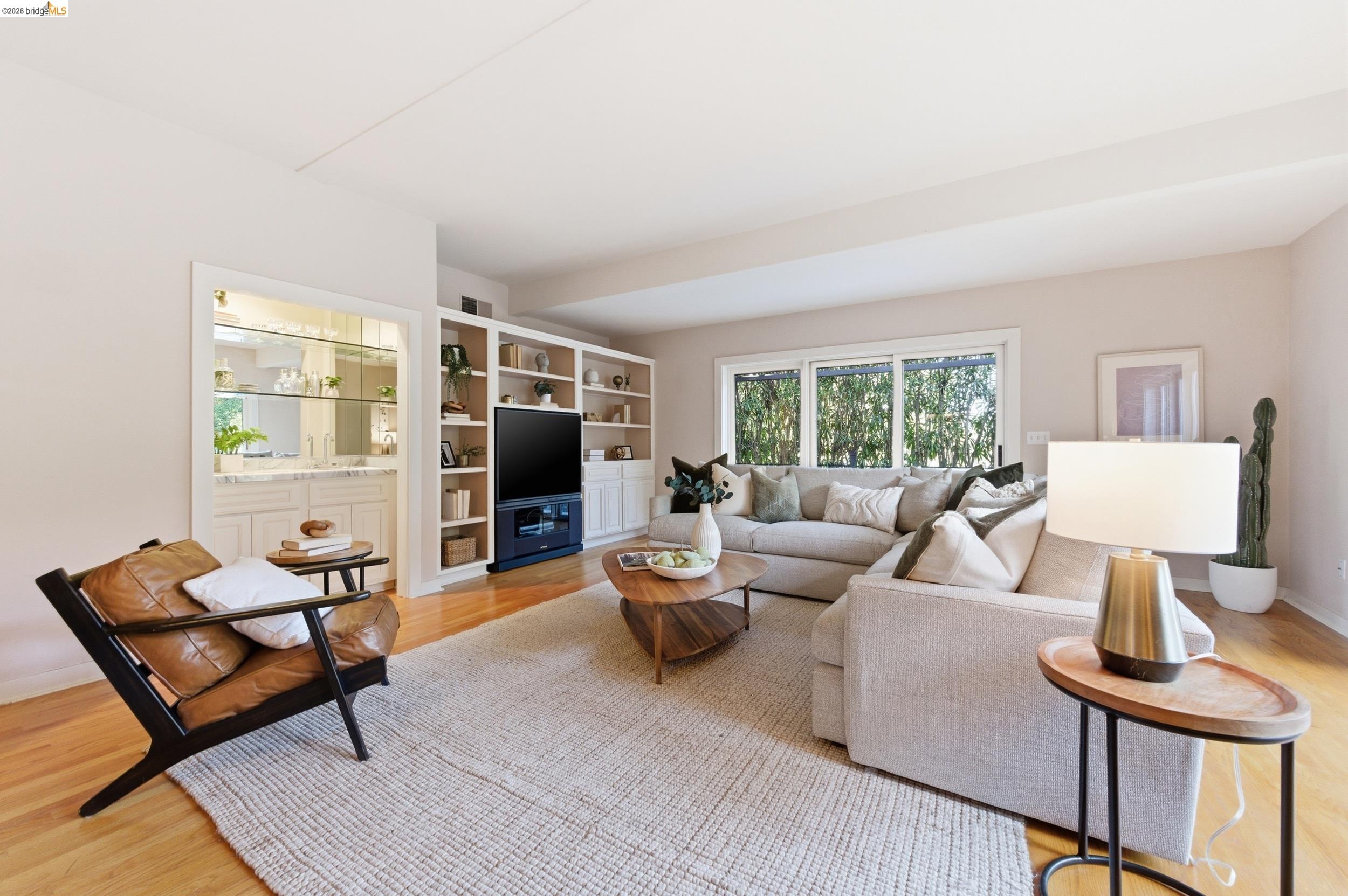 271 Monte Vista Ridge Road Orinda, CA 94563 - Photo 19 of 59 a living room with furniture and a flat screen tv