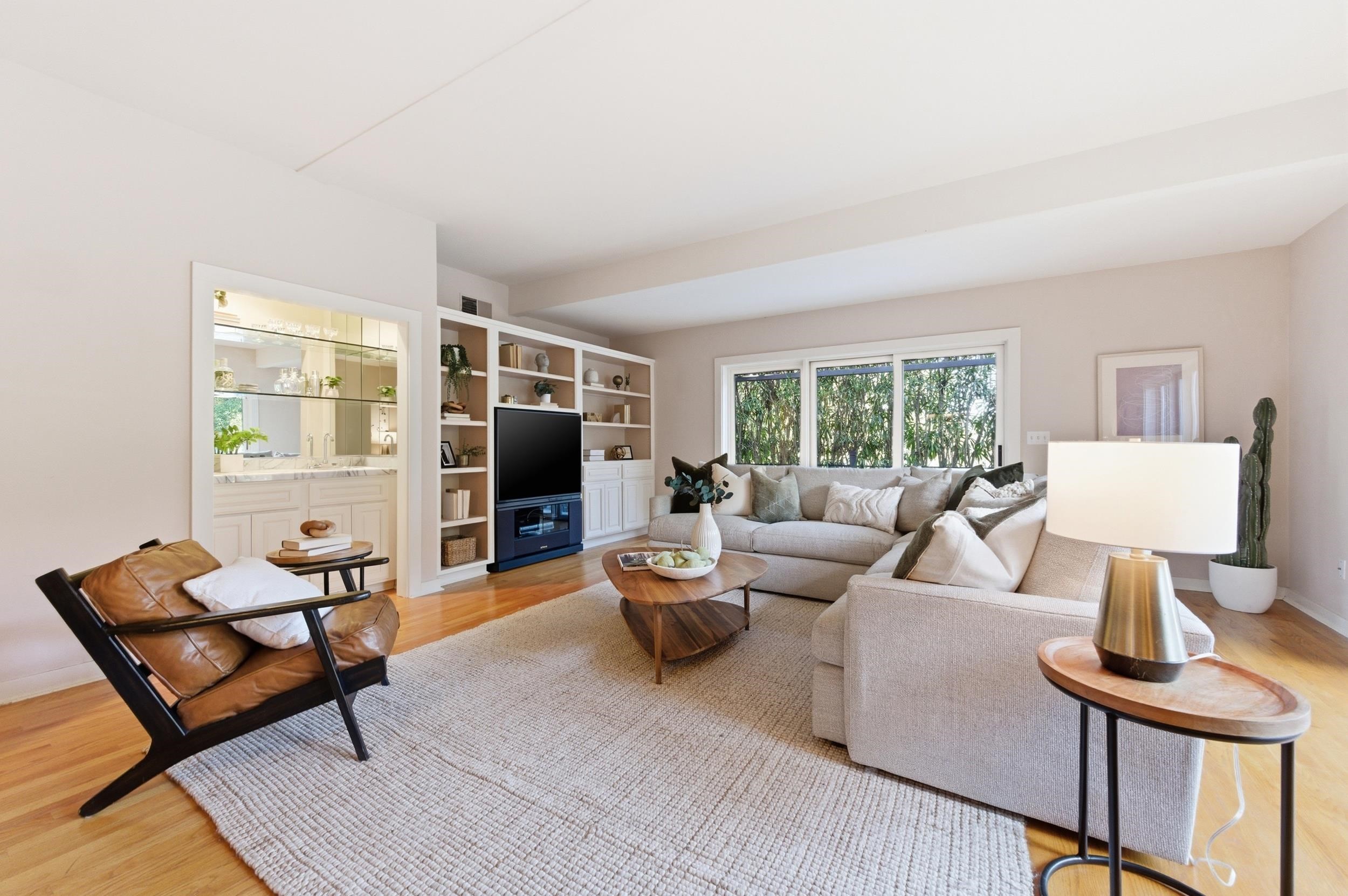 271 Monte Vista Ridge Road Orinda, CA 94563 - Photo 19 of 59 Living area featuring light wood finished floors and baseboards