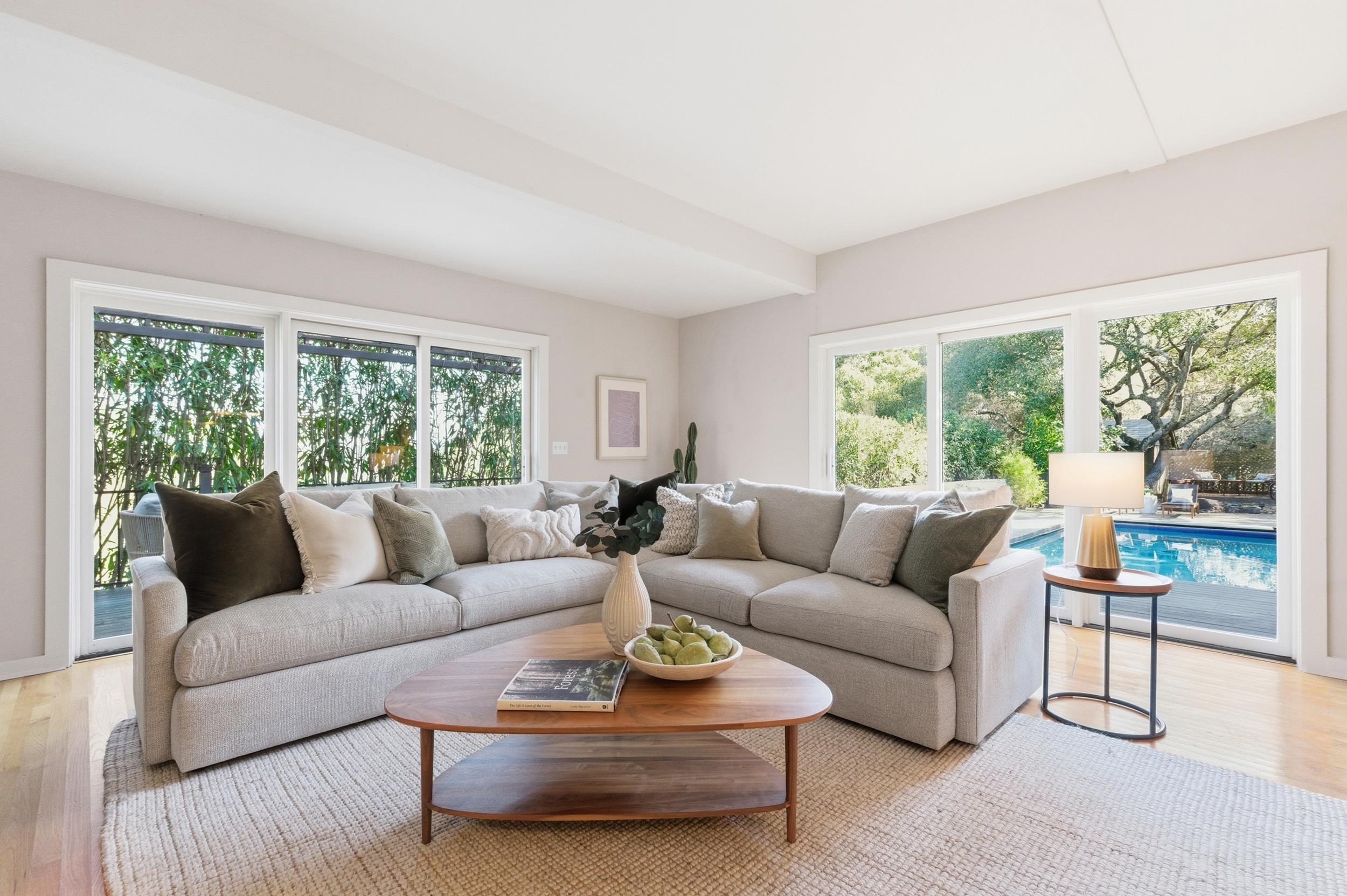 271 Monte Vista Ridge Road Orinda, CA 94563 - Photo 20 of 59 Living area featuring light wood-style flooring