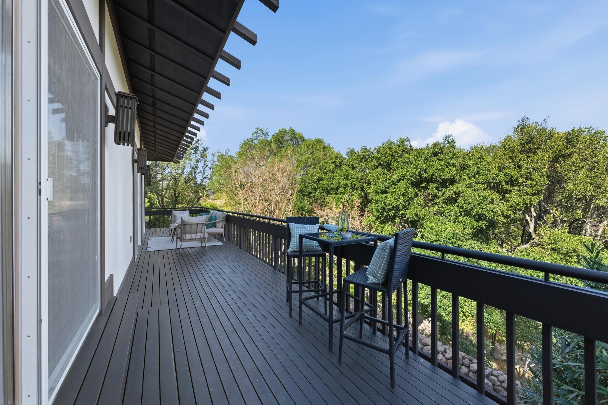 271 Monte Vista Ridge Road Orinda, CA 94563 - Photo 29 of 59 Deck featuring view of wooded area