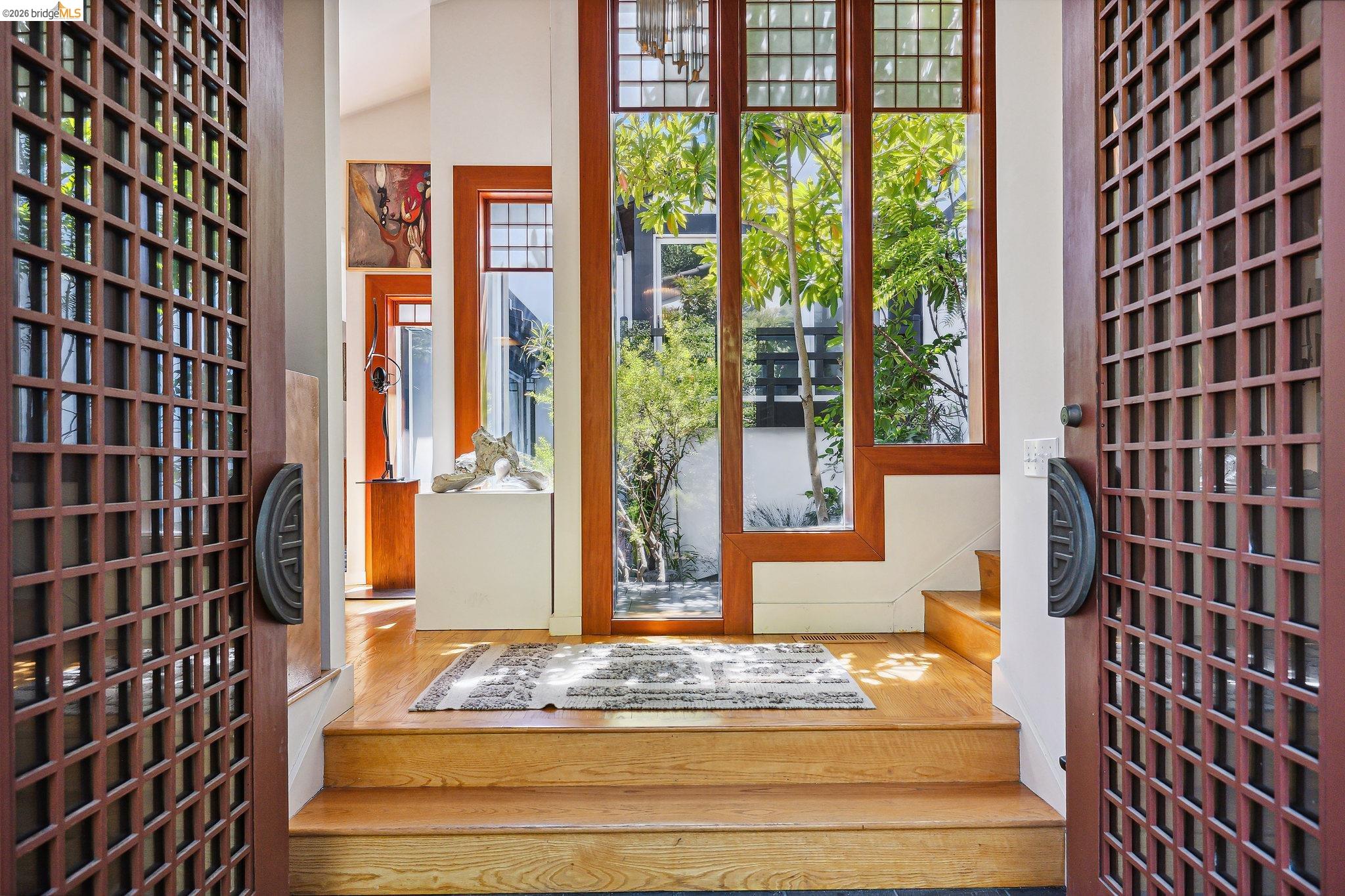 271 Monte Vista Ridge Road Orinda, CA 94563 - Photo 5 of 59 a view of a entryway door of the house