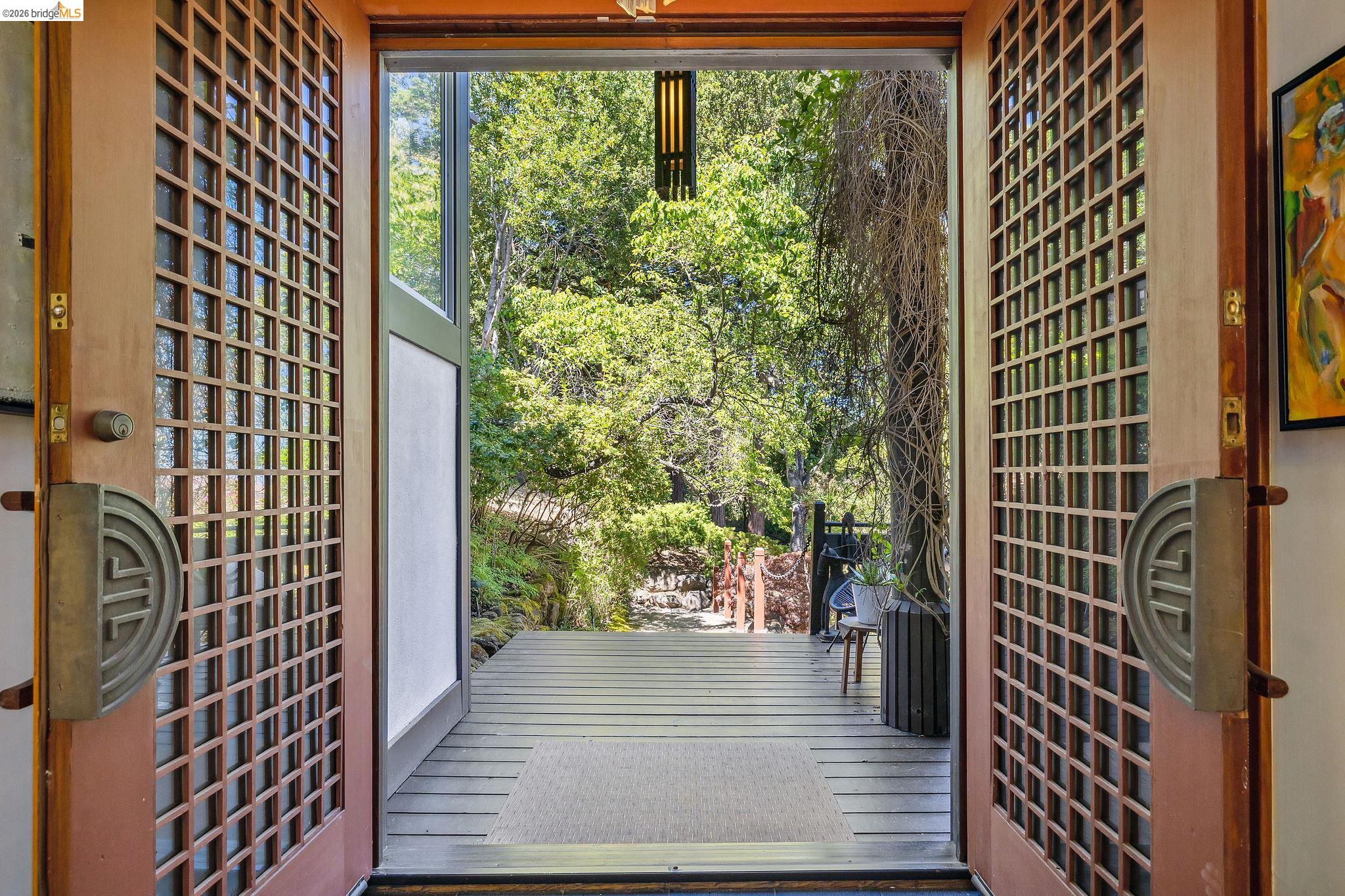 271 Monte Vista Ridge Road Orinda, CA 94563 - Photo 6 of 59 a view of a city from a corridor