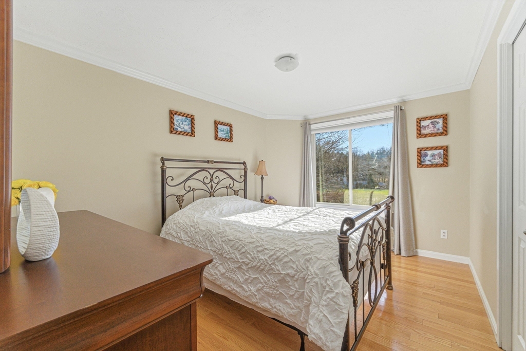 3 Heather Hill Road Acton, MA 01720 - Photo 20 of 33 a bedroom with a bed and wooden floor