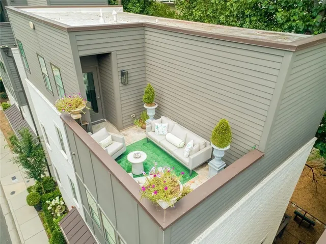 a front view of a multi story residential apartment building