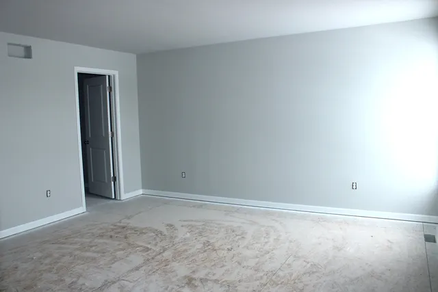 a view of empty room