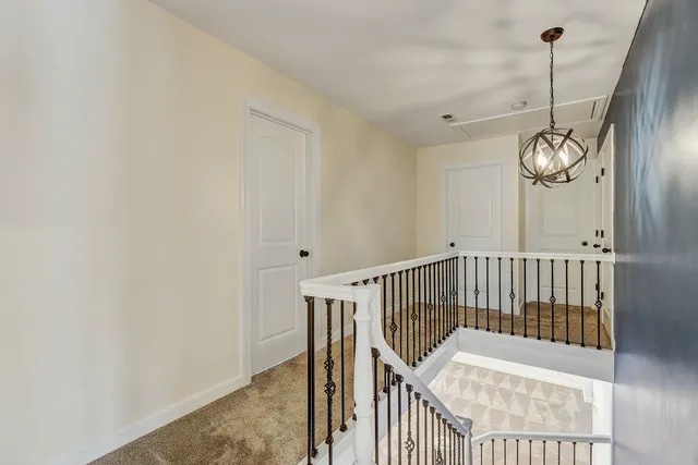 a view of entryway with a hallway