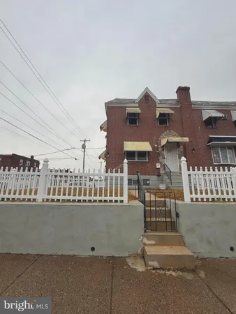 a view of a building from a balcony