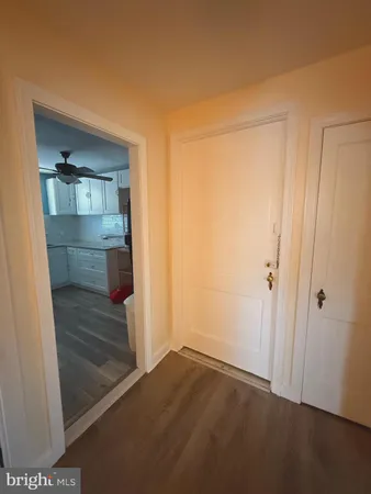 a view of a walk in closet