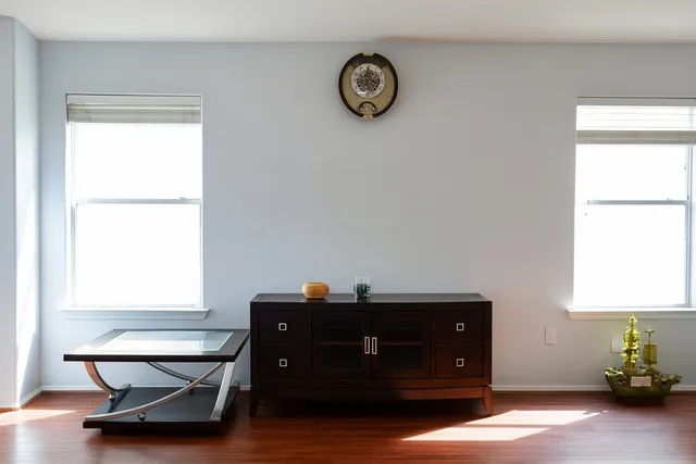 a view of workspace with a window