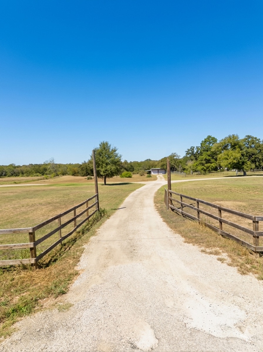19925 Blake Manor Road Manor, TX 78653 - Photo 3 of 14 View of dirt / gravel road featuring a rural view