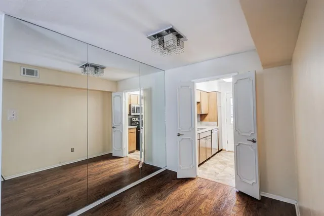wooden floor in an empty room