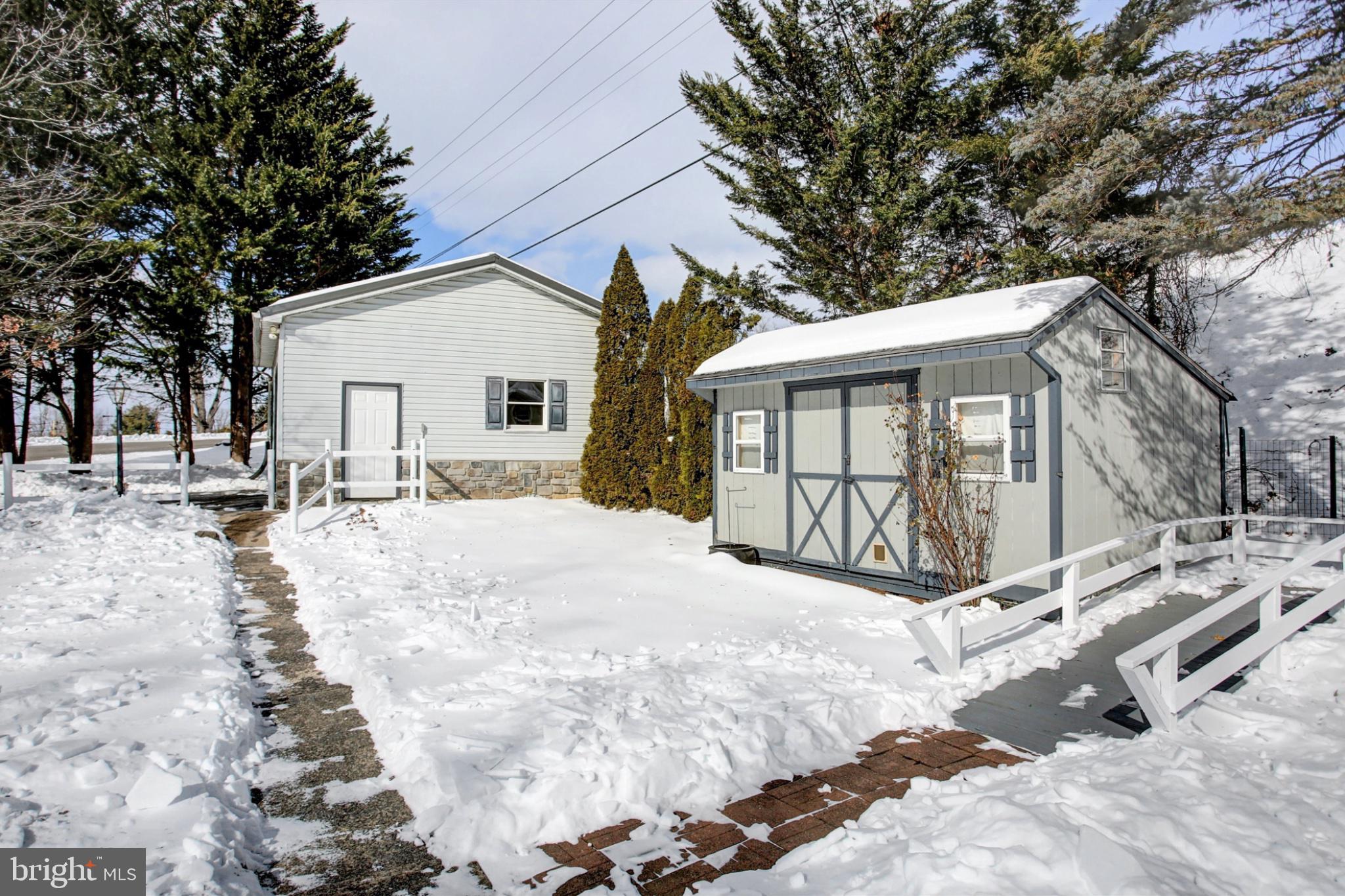 15134 North Young Road Greencastle, PA 17225 - Photo 3 of 30 Charming winter retreat in the snow.