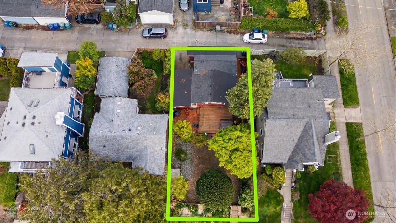 3052 38th Avenue Southwest Seattle, WA 98126 - Photo 4 of 15 an aerial view of a house with outdoor space