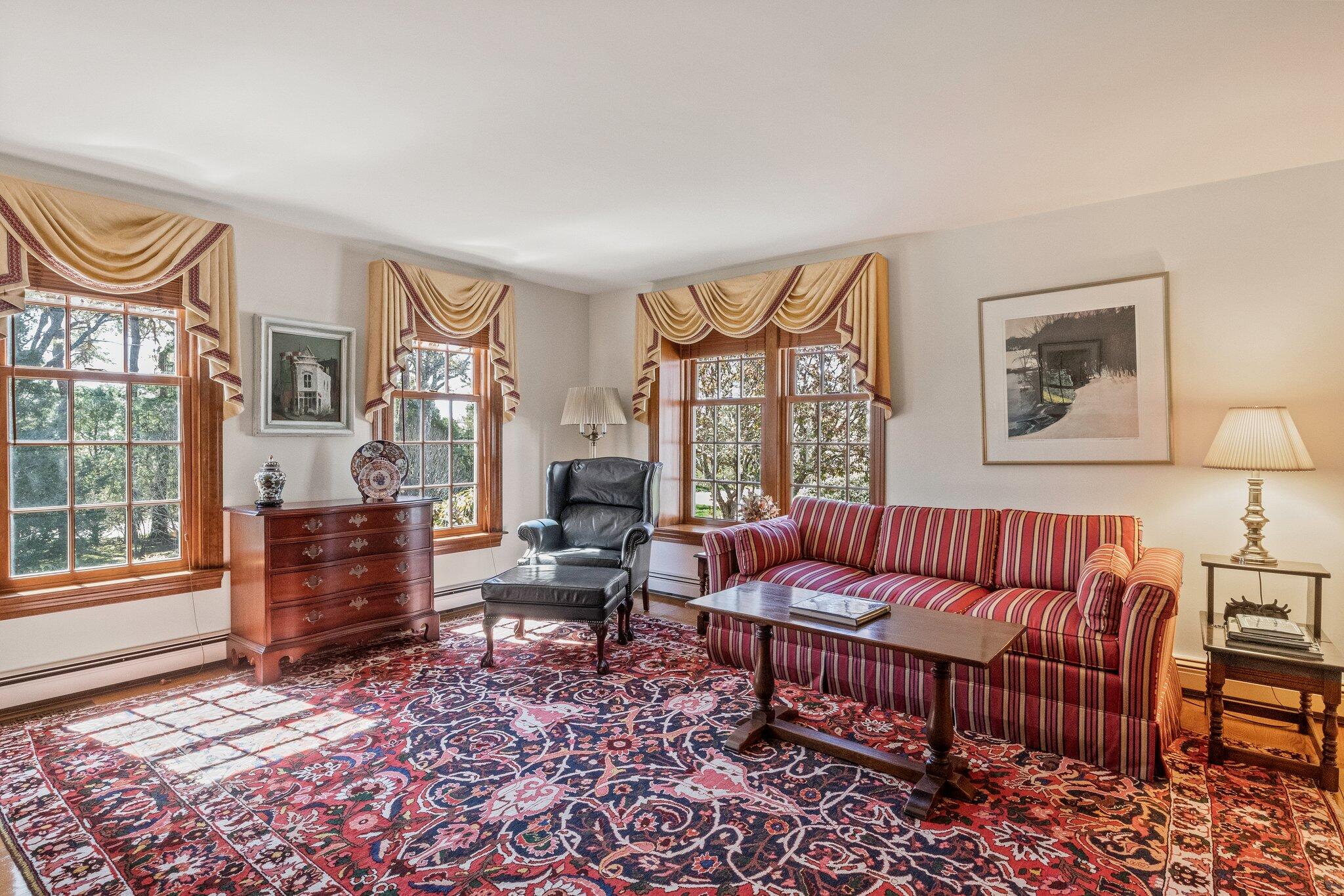 137 Strong Island Road Chatham, MA 02633 - Photo 16 of 37 a living room with furniture and a window