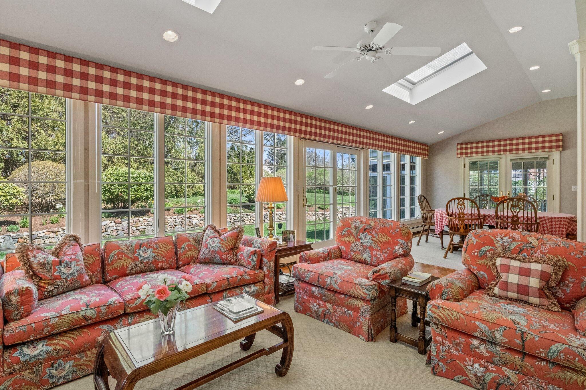 137 Strong Island Road Chatham, MA 02633 - Photo 4 of 37 a living room with furniture and a large window