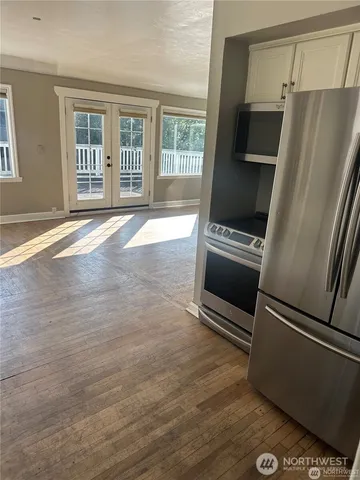 a view of front door